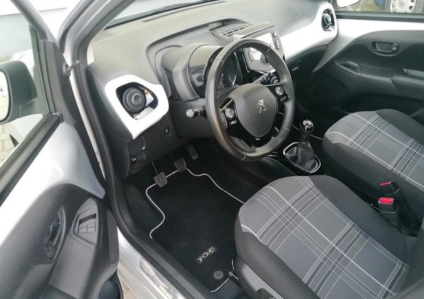 Peugeot 108 cena 29900 przebieg: 48000, rok produkcji 2017 z Bytom małe 137